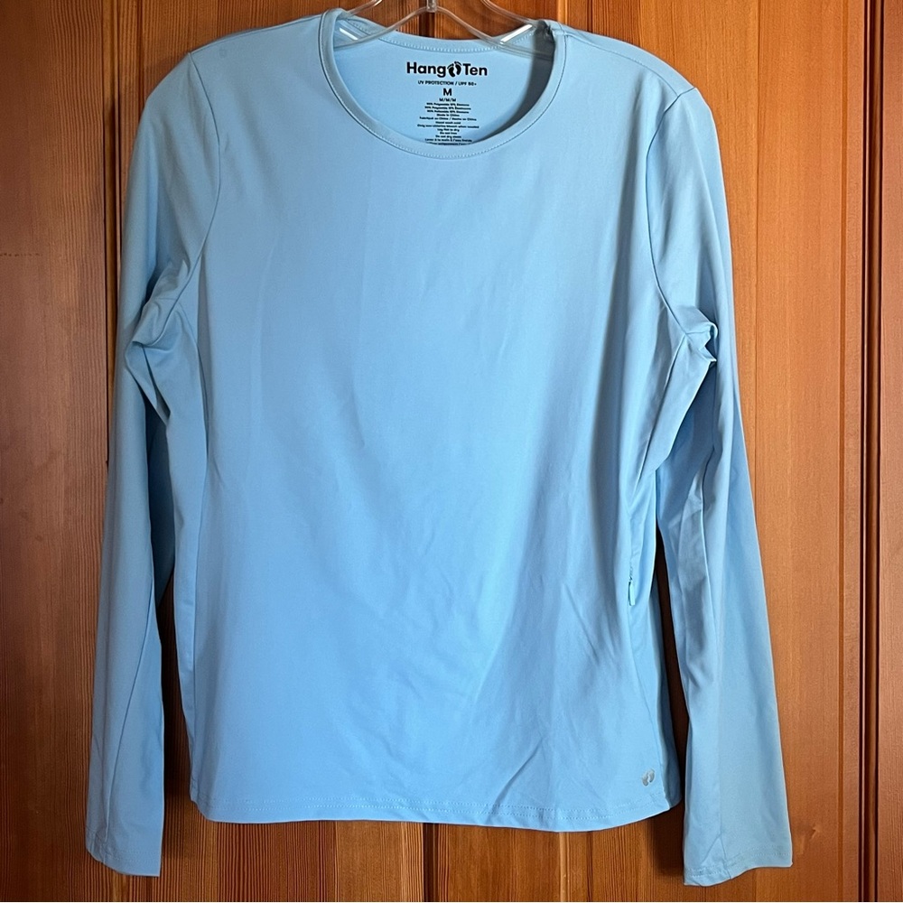 NWOT Hang Ten UPF 50+ sun protection tee/rash guard, size medium